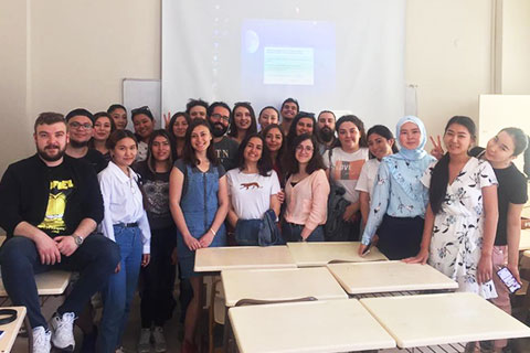 Turizm öğrencilerinden Kazak-Türk işbirliği