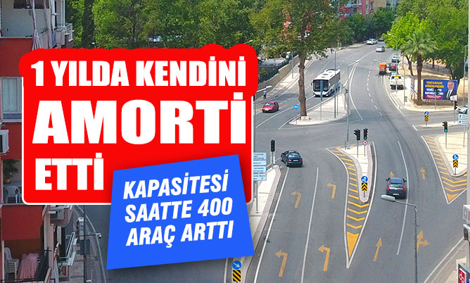 Tugay Kavşağı’ndaki düzenleme sorunu çözdü