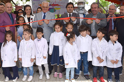 Rukiye Urhan Anaokulu’nda Bilim Şenliği Sergisi açıldı