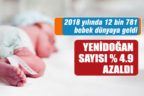 TÜİK 2018 yılı doğum istatistiklerini açıkladı