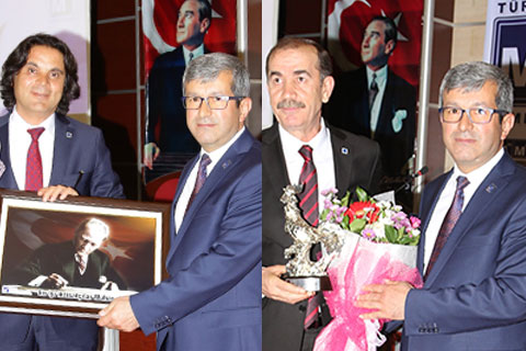 Denizli SMMMO’da devir teslim gerçekleşti