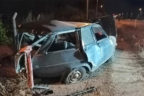 TAVAS’TA TRAFİK KAZASI : 1 ÖLÜ 1 YARALI