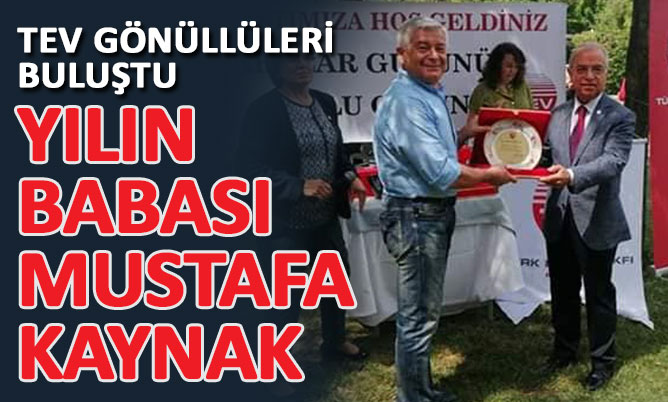 TEV işadamı Mustafa Kaynak’ı yılın babası ilan etti