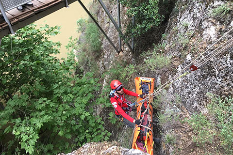 AKUT’tan Kısık Kanyonu’nda kurtarma tatbikatı