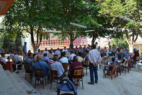 Babadağ Belediye Başkanı Ali Atlı, halkın ayağına gidiyor