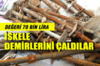 İnşaatlardan hırsızlık yapan 3 şüpheli yakalandı