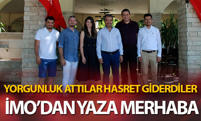 İMO’dan yaza merhaba kahvaltısı