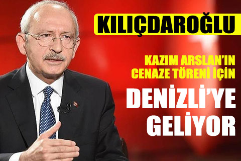 Kemal Kılıçdaroğlu tören için gelecek