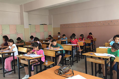 Robotik kodlama sınavında ikinci oturum