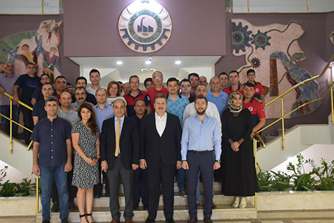 Denizli OSB’de bayramlaşma