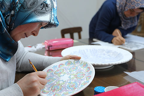 Kursiyerlerin 3 bin 735 eseri sergilenecek