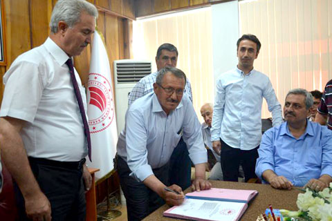 2019 Yılı Bireysel Sulama Sistemleri Hibe Sözleşmesi İmza Töreni yapıldı