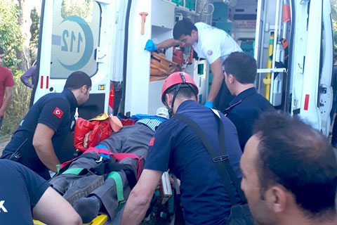 Tavas’ta trafik kazası: 3 yaralı