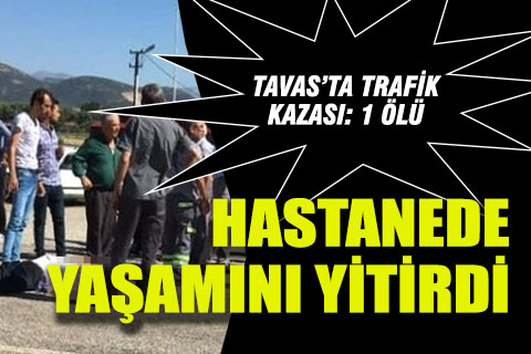 Yolun karşısına geçmek isterken, otomobil çarptı: 1 ölü
