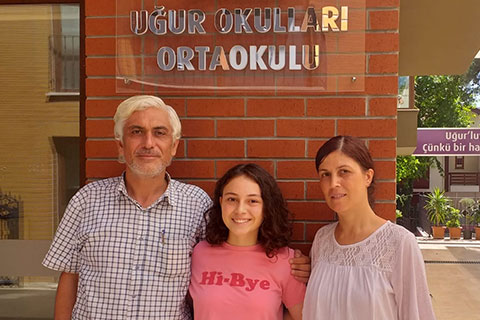 Uğur Okulları öğrencisi LGS’den tam puan aldı