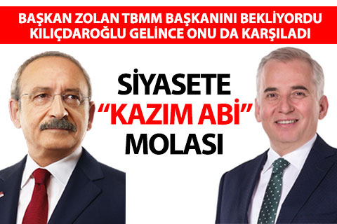 Siyasete Kazım Abi molası