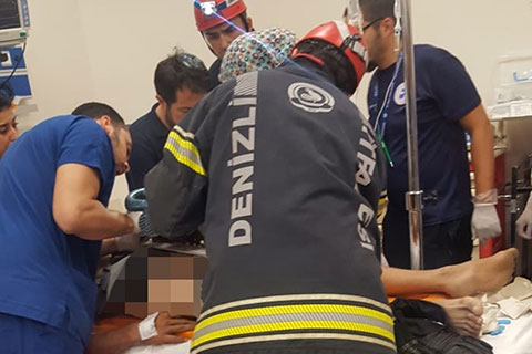 Elektrikli testereyle cinsel organını kesti