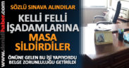 Kerli ferli işadamlarına masa sildirdiler