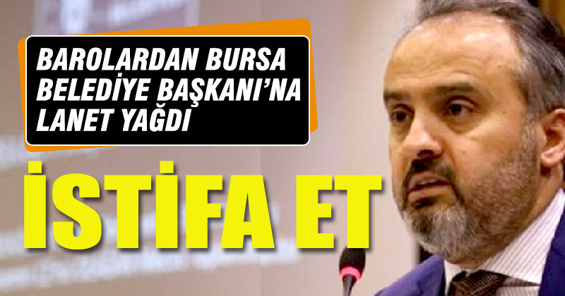 Barolardan Bursa Belediye Başkanına lanet yağdı
