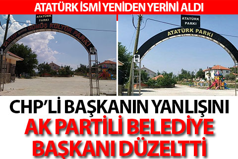 Bekilli’de Atatürk ismi tartışmalarını AK Partili başkan bitirdi