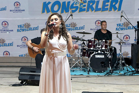 Büyükşehirin yaz konserleri devam ediyor