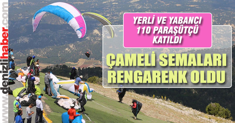 Yamaç Paraşütü Mesafe Şampiyonası başladı