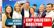 CHP’li Denizlili başkanlar Afyonkarahisar’daki çalıştaya tam kadro gitti