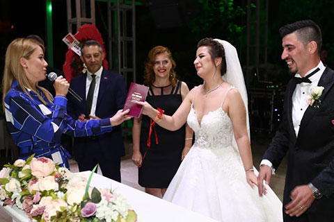 Denizli CHP bu düğünde buluştu