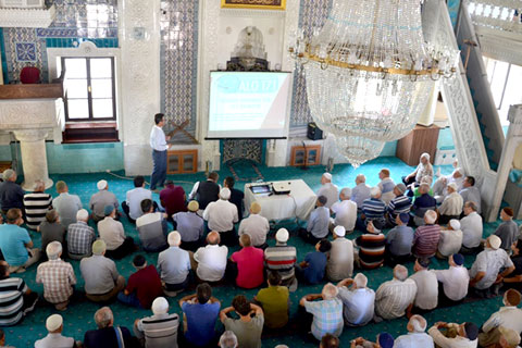 İmamların tütün bağımlılığı ile mücadelesi devam ediyor