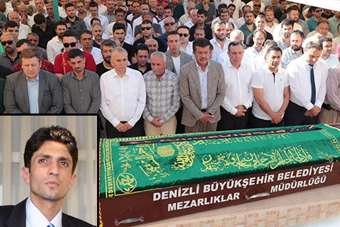 İntihar eden daire başkanı toprağa verildi