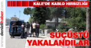Kale’de su kuyusuna elektrik taşıyan kabloları çaldılar