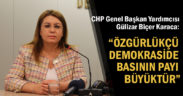 Karaca: “Özgürlükçü demokraside basının payı büyük”