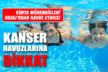 Klor kokulu yüzme havuzları kanser riski yaratıyor