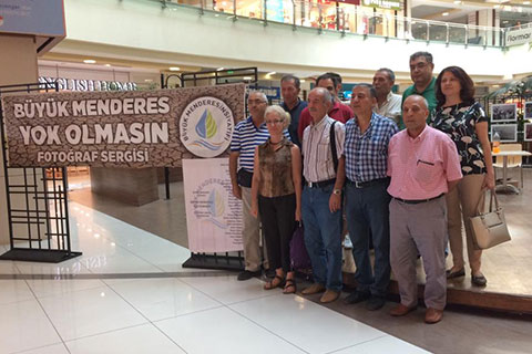 Denizli Büyük Menderes İnisiyatifi’nin sergisi Teras Park’ta
