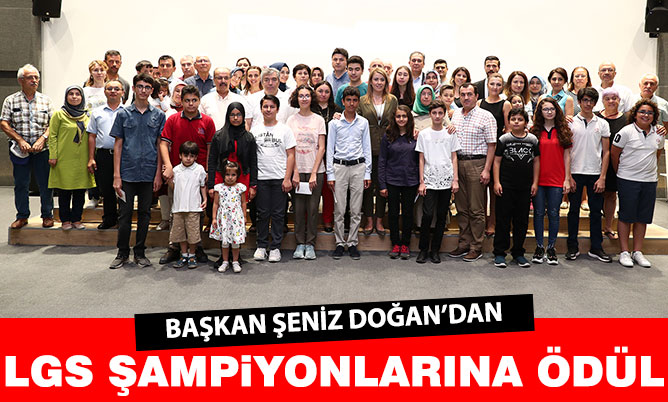 Merkezefendi Belediye Başkanı Doğan’dan LGS şampiyonlarına ödül