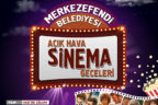 Merkezefendi’de açık hava sinema geceleri başlıyor