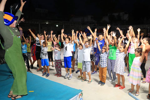“Mahallemizde şenlik var” Çocuk Şenliği Başladı