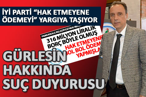 İYİ Parti Gürlesin hakkında suç duyurusunda bulunacak