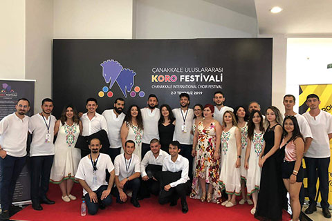 PAÜ Çoksesli Korosu derece aldı