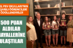PEV’in şampiyon öğrencilerine ödül