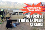 Serinhisar’da meydana gelen kazada 1 kişi yaralandı