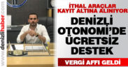 Denizli Otonomi ücretsiz yol gösterecek