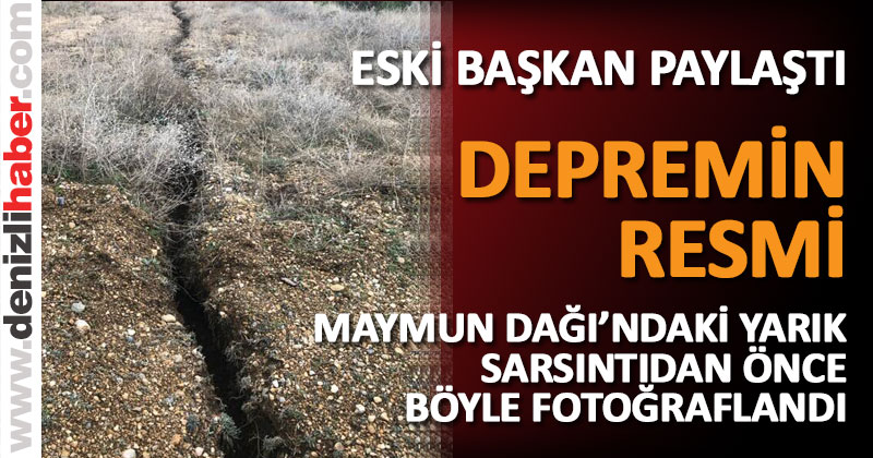 7 ay öncesinden depremin resmini çekmiş