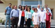 Öztürk ilçe hastanelerini ziyaret ediyor