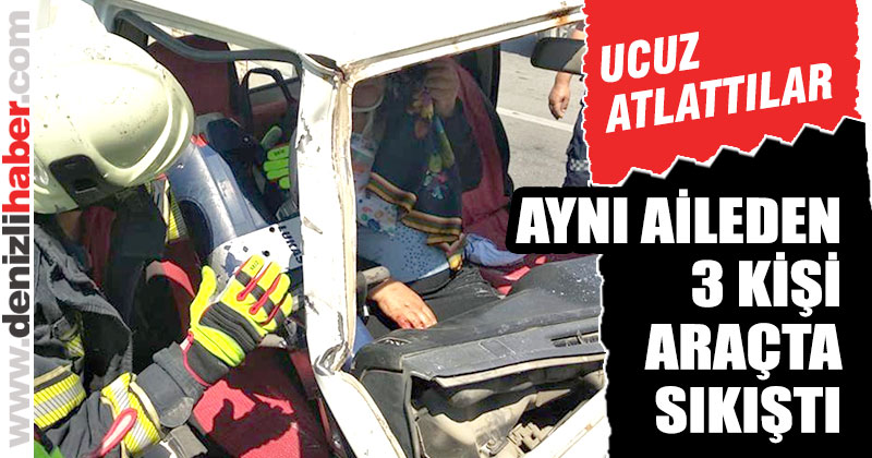Kamyonet tıra çarptı: 3 yaralı