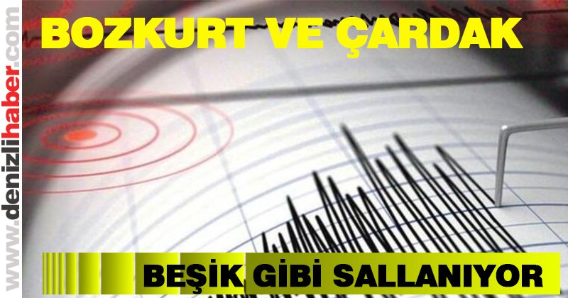 Bozkurt ve Çardak’ta artçı şoklar sürüyor