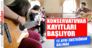 Büyükşehir Belediyesi konservatuvar kayıtları başlıyor