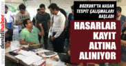 Bozkurt depreminin hasar tespit çalışmaları başladı