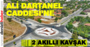 Ali Dartanel Caddesi’ne iki akıllı kavşak