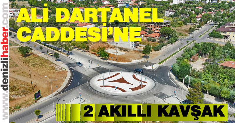 Ali Dartanel Caddesi’ne iki akıllı kavşak